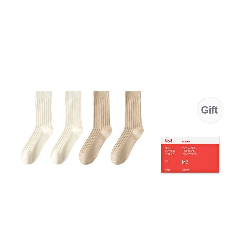 MIIOW Trend Party Series Mid Calf Socks Women's Combo Set-16