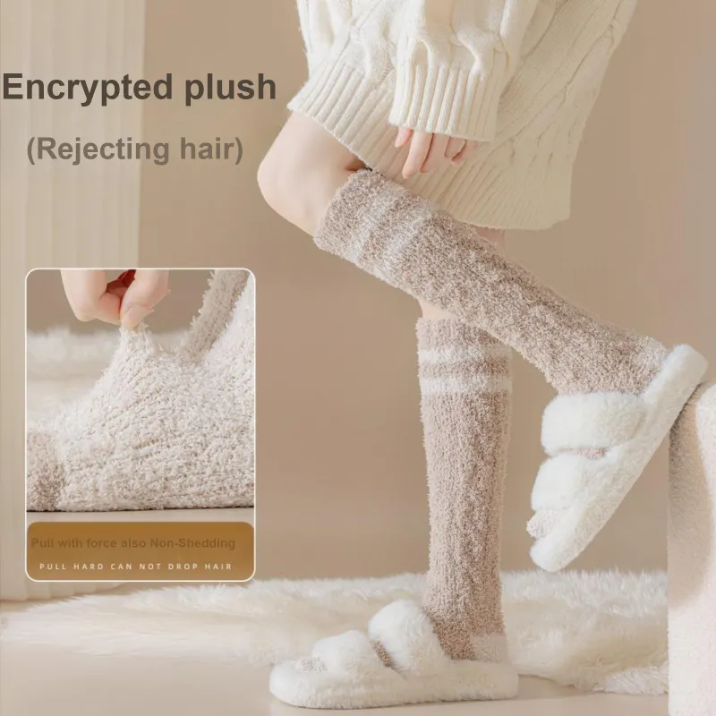 XXLLG Knee High Socks Women's 3 Pack-3