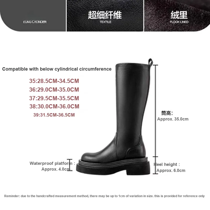 Wonderful Couple Knee-high Boots 6cm Women's-11