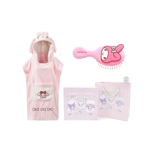 Санрио Банные халаты Женские Розовый My Melody Халат Расческа для волос