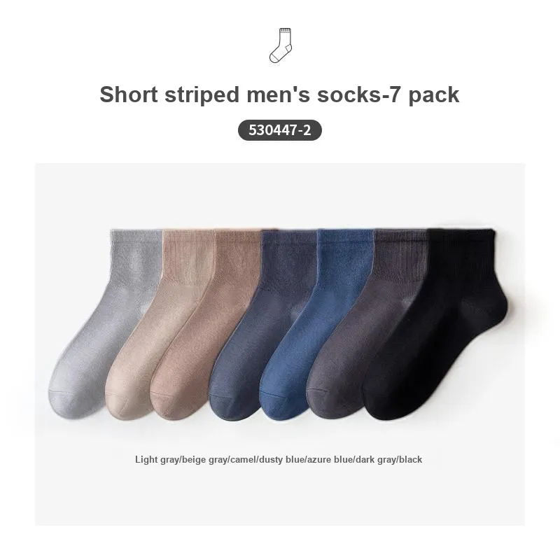 Caramella Knee High Socks Men's 7 Pack-6