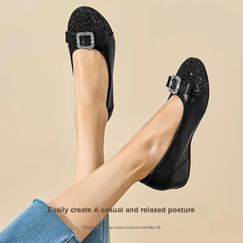 DG Casual Single Shoes 4cm Women's-1