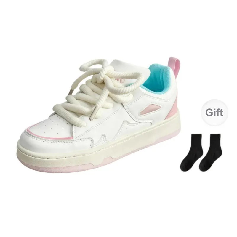 Fawn Miri Slip Resistant Height Increasing Low Top Skateboard Shoes Unisex-0