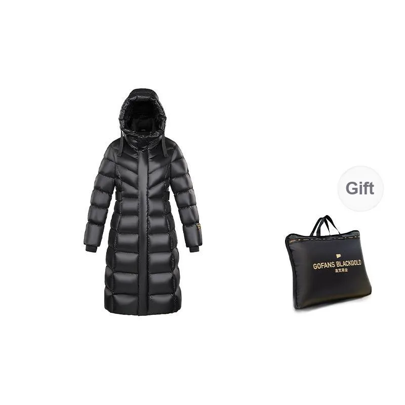 GOLDFARM Down Jacket Women's Black-0