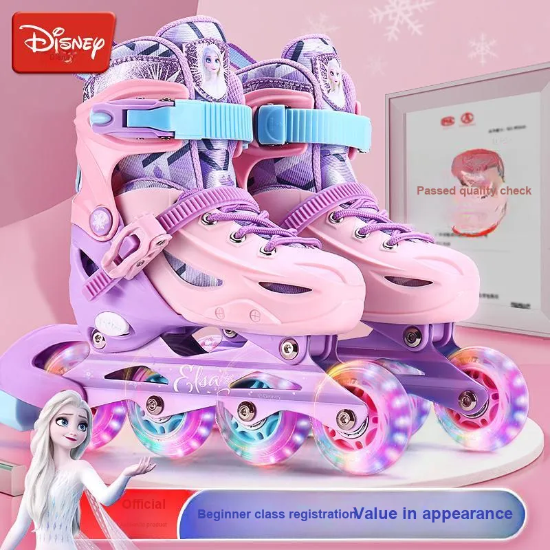 Disney x MARVEL Inline Skates PU PP Aluminum Alloy Carbon Steel Outdoor Kids'-4