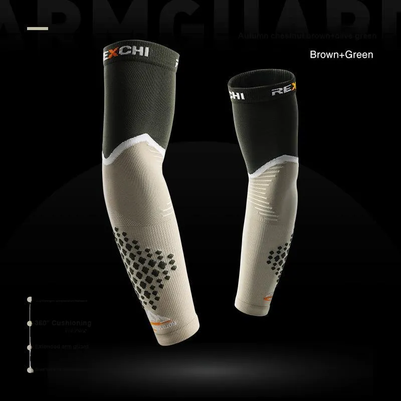 LEACCO Riding Equipment Cycling Arm Warmers Cycling And Running Unisex Lycra Elastane Polyamide-7
