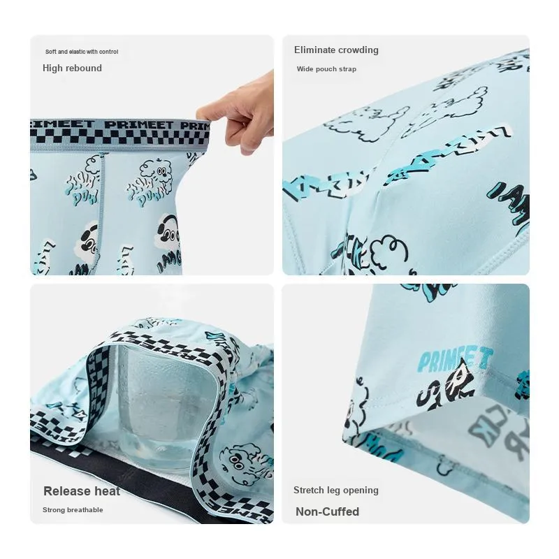 Primeet Underpants Skateboard Puppy Collection Men's 3 Pack-39