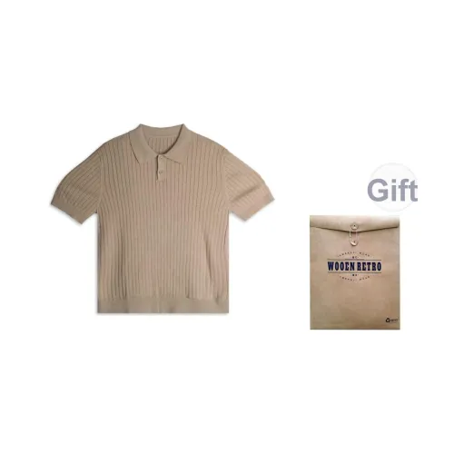 WUREN Мужская рубашка поло