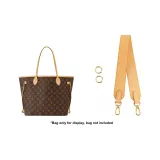 Beeswax 3.8cm-Width Underarm Shoulder Strap 65cm Set[Top Grain Cow Leather]