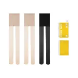 3 Pack: 2 Skin+Black