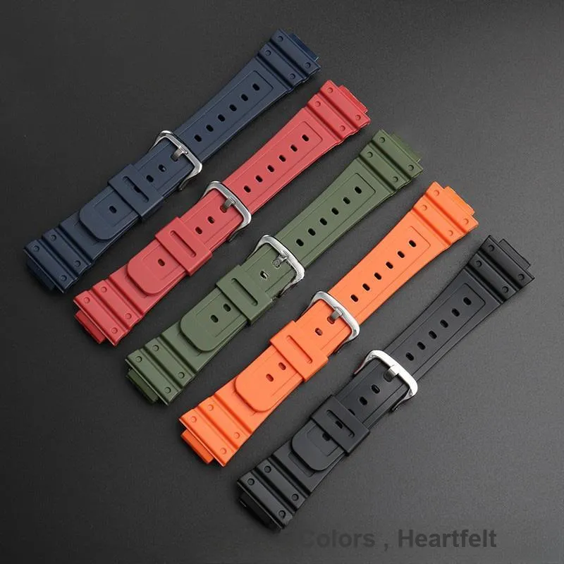 Craftsman Watch Bands Casio 3229 DW-5600BB/LS/SK/E GW-B5600 GW-5000 Small Block Strap Unisex-5
