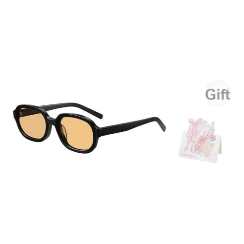 CAPONI Пластиковая оправа OVAL SUNGLASSES Унисекс Многоцветные