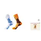 White, Blue, and Orange