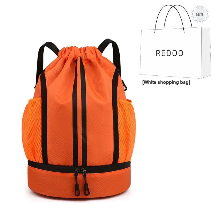 REDOO Oxford Travel Bag Regular Unisex Black/Blue/Orange/Gray-8