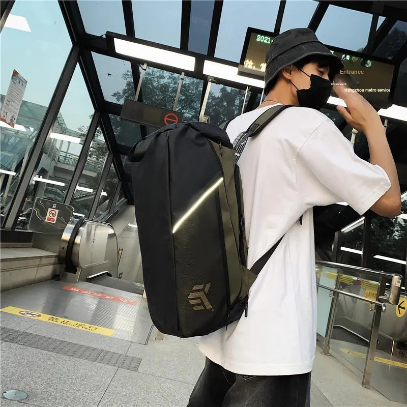 MTribe Nylon With Oxford Travel Bag Unisex Multicolor-36