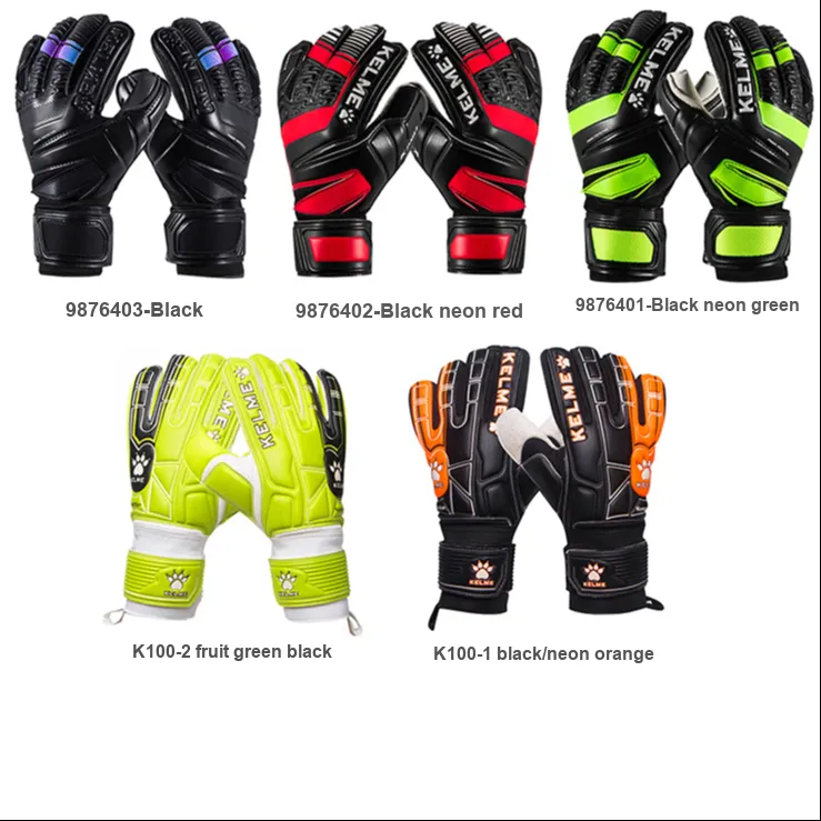 KELME Goalkeeper Gloves Latex Soccer Unisex-42
