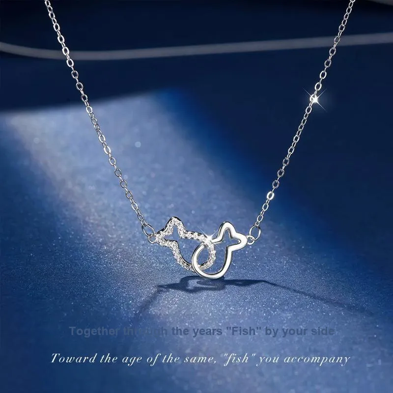 MISS TOOYA Sterling Silver Necklaces Women's-1