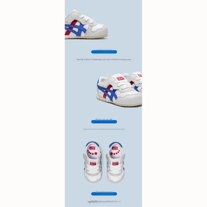 Onitsuka Tiger Serrano Slip Resistant, Abrasion Resistant, Breathable Low Top Toddler Shoes Infant And Toddler-1