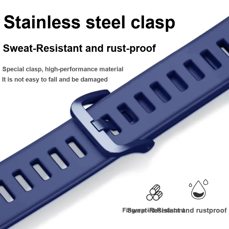CHUANGYIDA Huawei Compatibility Watch Band 150~215mm Silicone Material-13