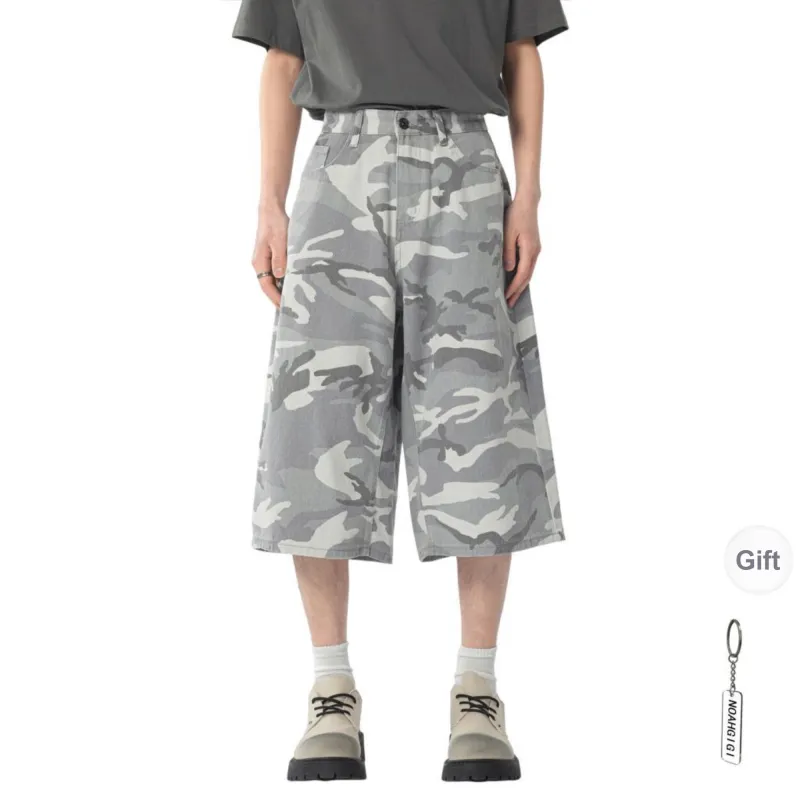 NOAHGIGI Denim Shorts Unisex-0