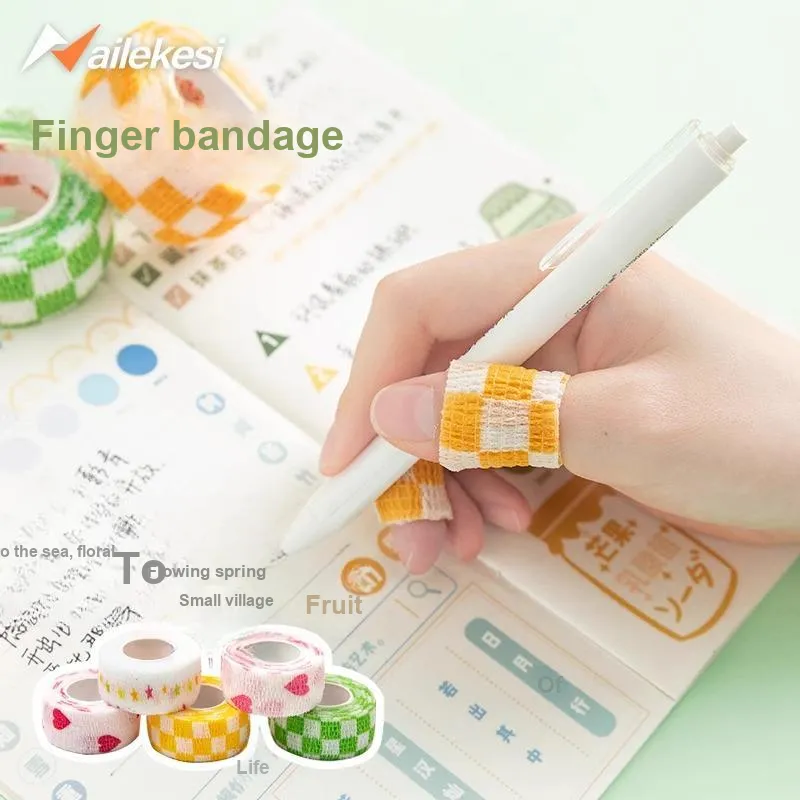 NAILEKESI Basketball Volleyball Handwriting Finger Protection 5 Pack Non-Woven Fabric Comprehensive Protective-16