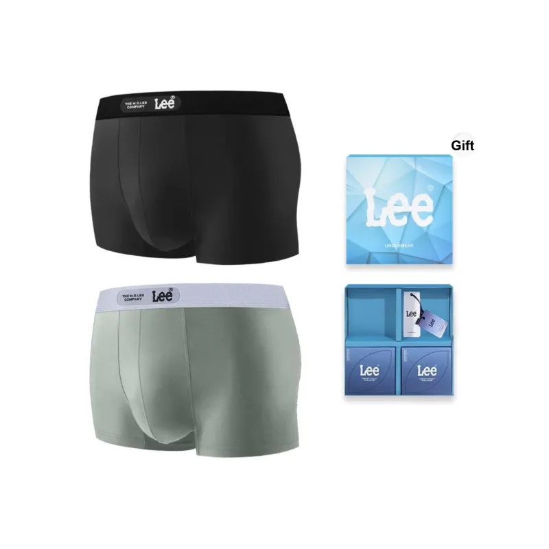 Lee Buddy Lee Series Underpants Men's Gift Box Of 2 Strips-34