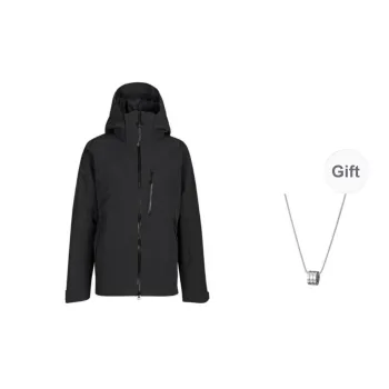 MAMMUT Stoney Jackets Coats Unisex Black Comes With Necklace