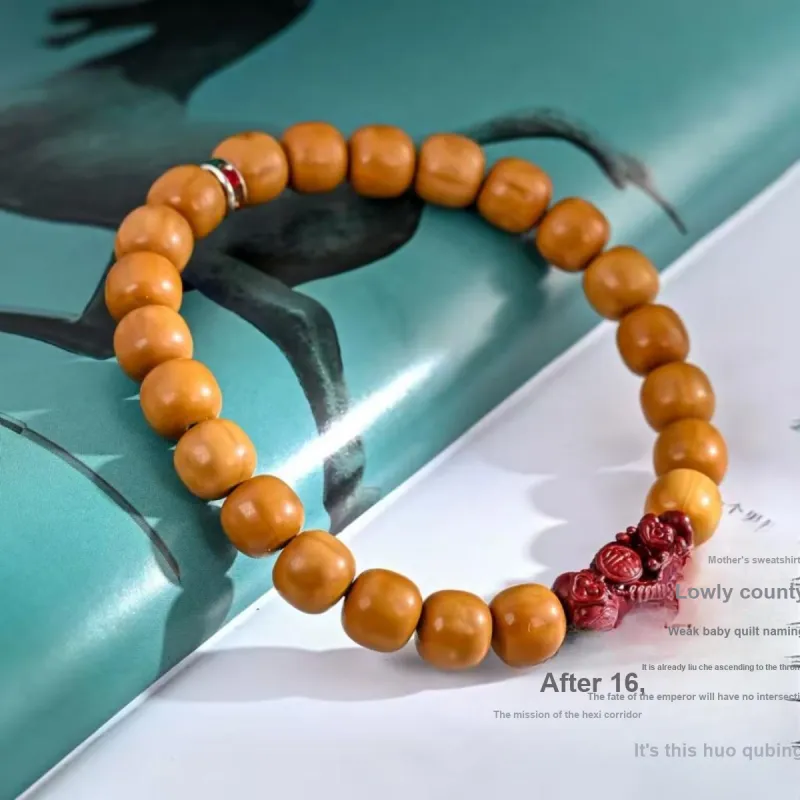 MY Monkey Head Walnut Bracelets Unisex-17