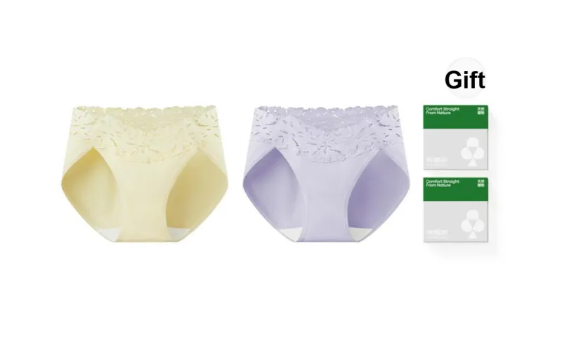 YOUKESHU Underpants Women's 2 Pack-5