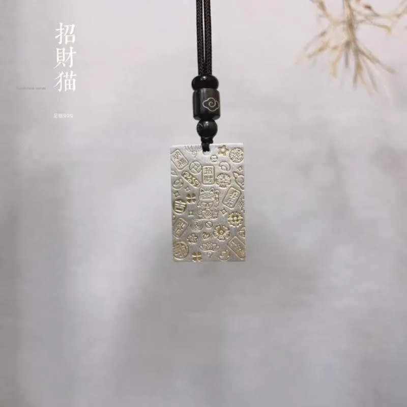 NSAOT 999 Fine Silver Pendants Unisex-6