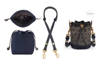 GUYI Nylon Bag Accessories Women's Blue