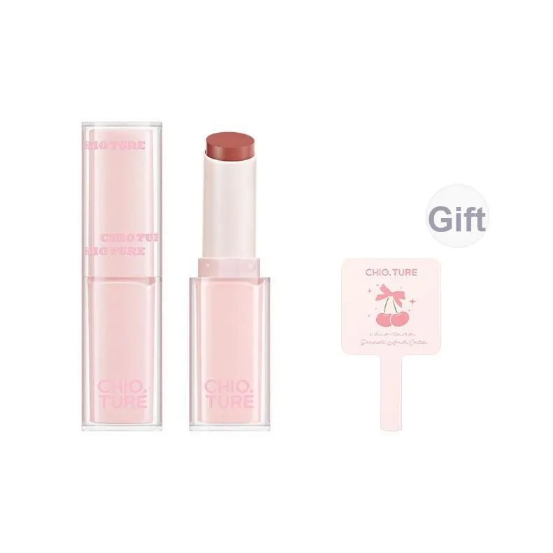 CHIOTURE Вода Пузырьки Сыворотки Помада Цвет Замок Не прилипающий Чашка Глянцевый Естественный Блестящий Прозрачный 3,2г