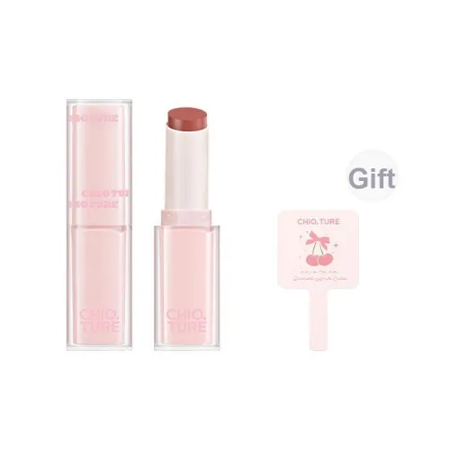 CHIOTURE Вода Пузырьки Сыворотки Помада Цвет Замок Не прилипающий Чашка Глянцевый Естественный Блестящий Прозрачный 3,2г