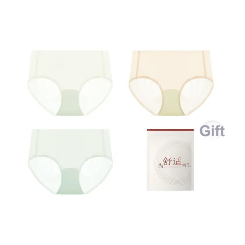 Red Bean Нижнее белье Женское Сумка для покупок 3 упаковки