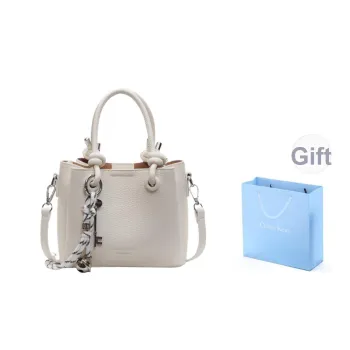 COLINS KEIRS PU Trendy Versatile Office Commute Travel One Shoulder Style Crossbody Handbag Regular Women's Ecru