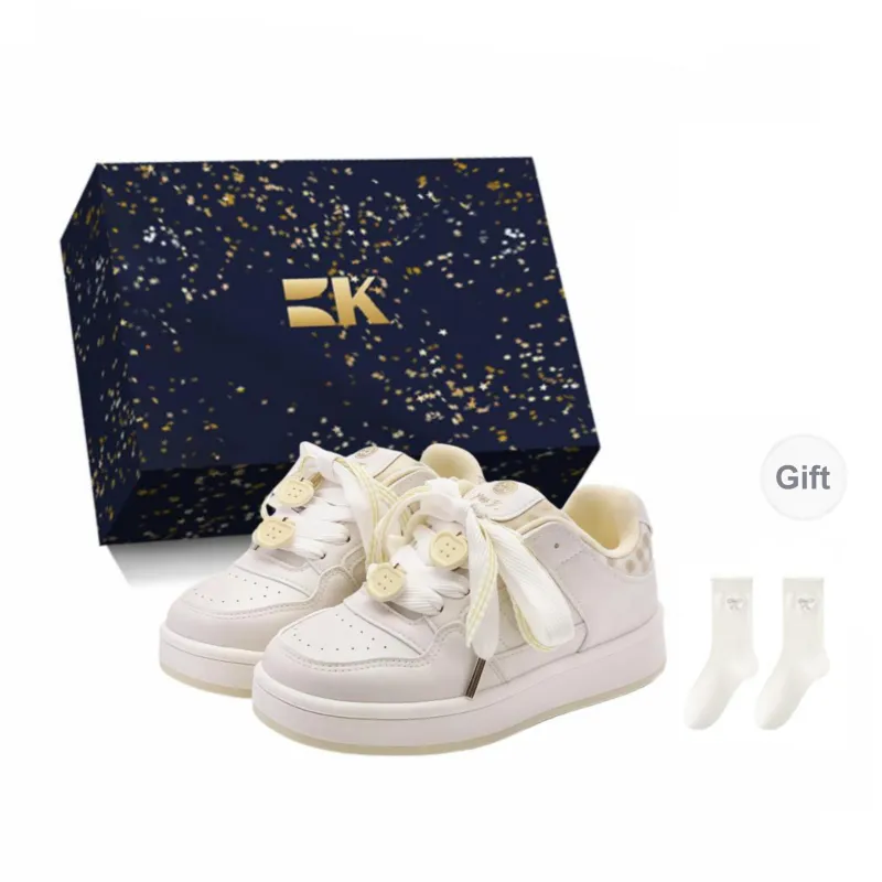Boldi Kuki Anti Slip Wear Resistant Low Top Skateboard Shoes Women's Shopping Bag-37
