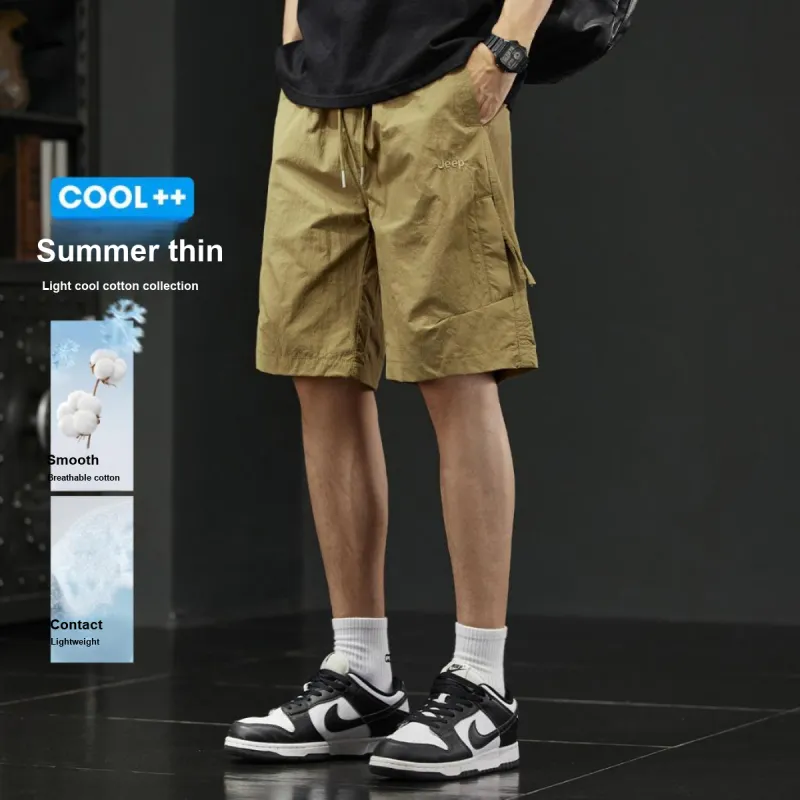 Jeep Fashion Sports Collection Cargo Shorts Men's-6