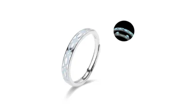 WANLIACC S999 Fine Silver Rings Unisex