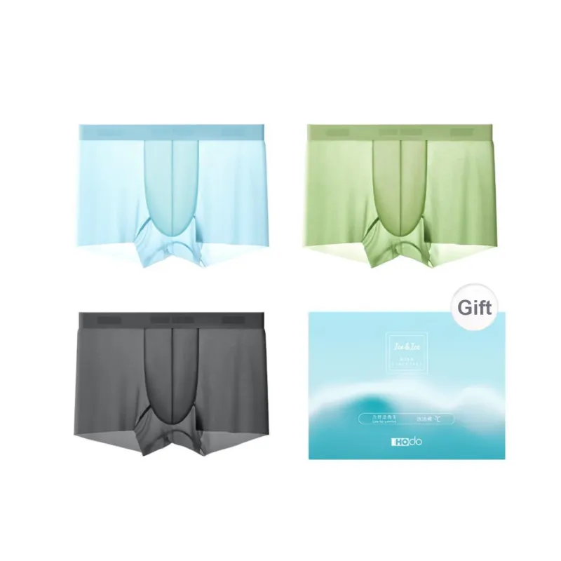 Red Bean Underpants Men's Box 3 Pack-3