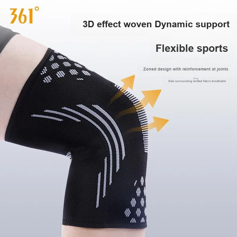 361° Knee Pads Polyester Polyamide Rubber Basketball Rock Climbing Unisex-4