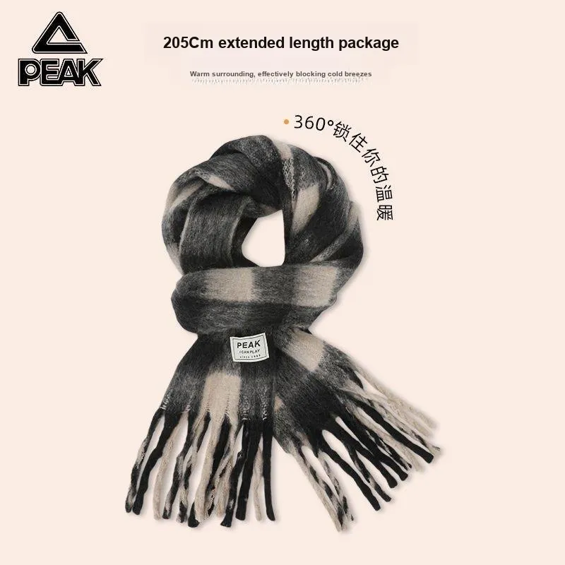 PEAK Knit Scarves Unisex-5