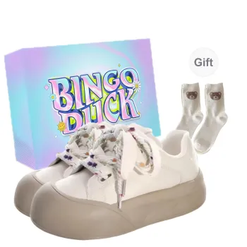 BINGO DUCK Low Top Skateboard Shoes Women's