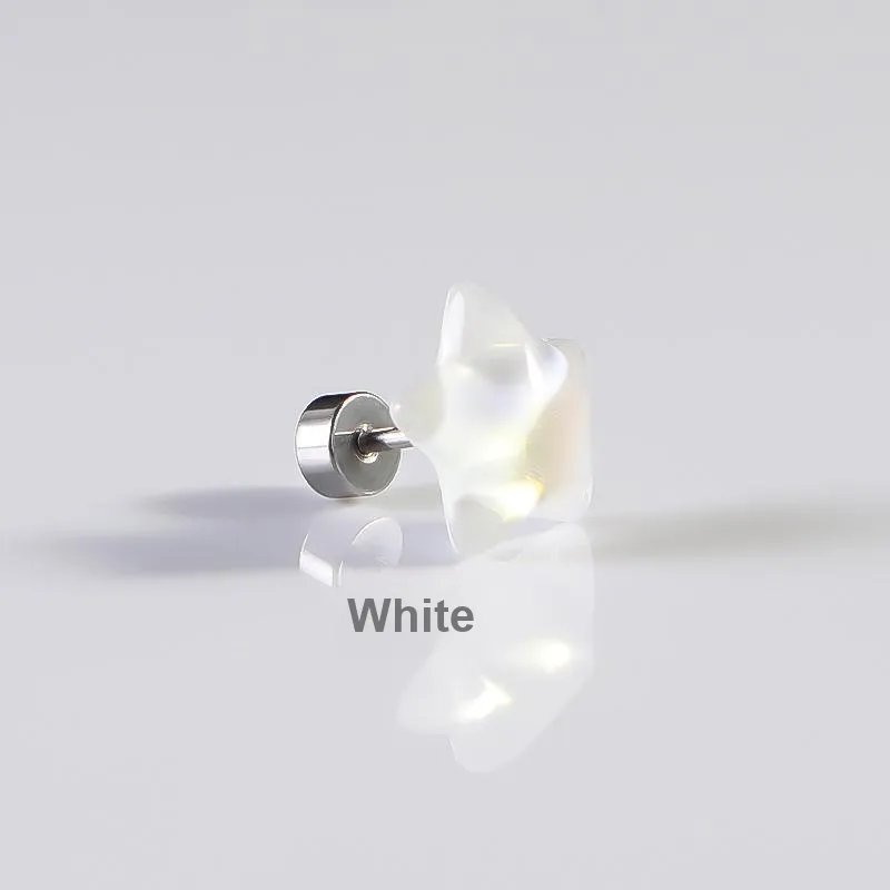PAYMERY Titanium Steel Stud Earrings Unisex-7