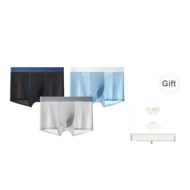 XIA.WA.ZHI.XIU Underpants Men's Box 3 Pack-12