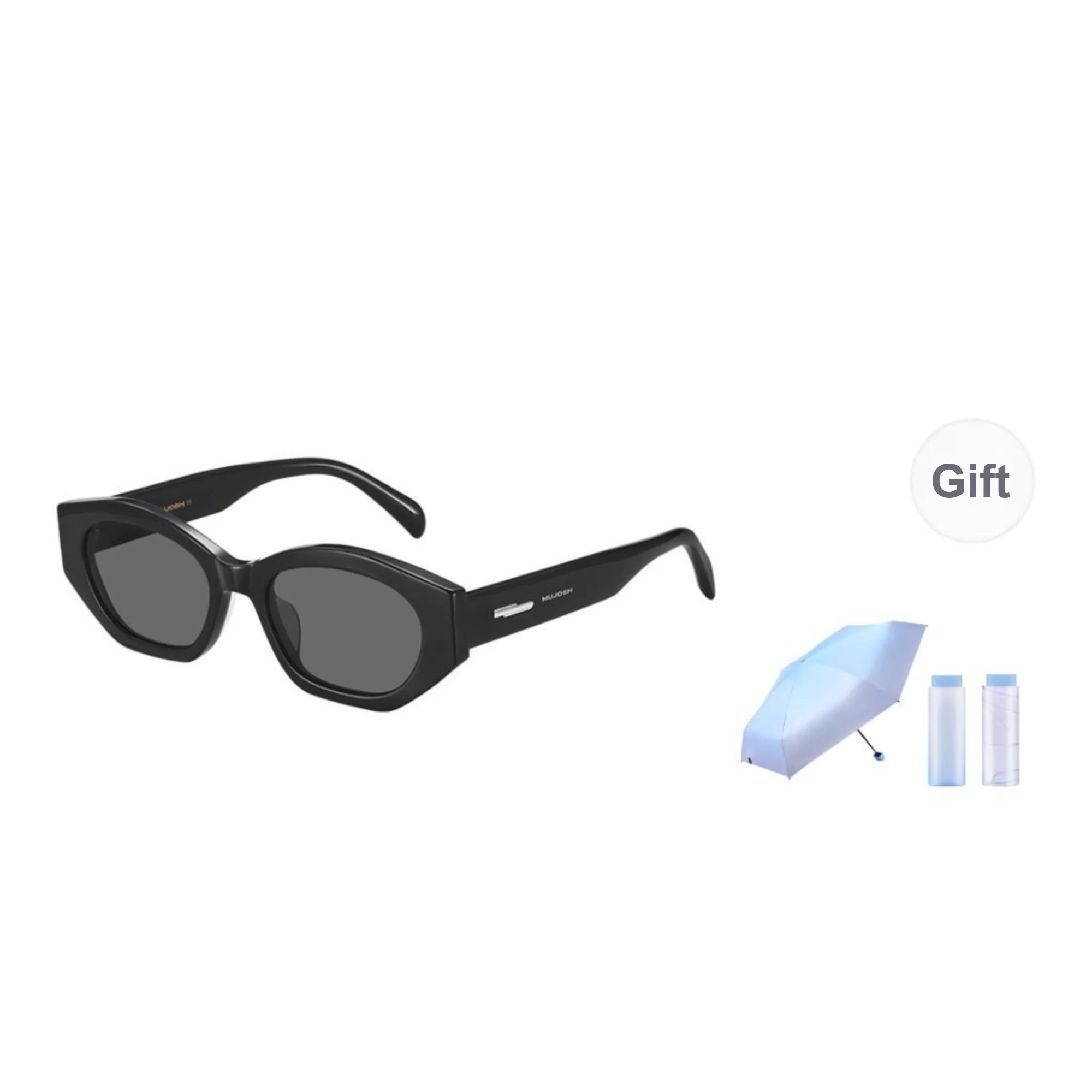 MUJOSH MAO Series Square Polarized Sunglasses Unisex