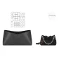 [2-Piece Set]BB (Black) Curved Liner+Protective