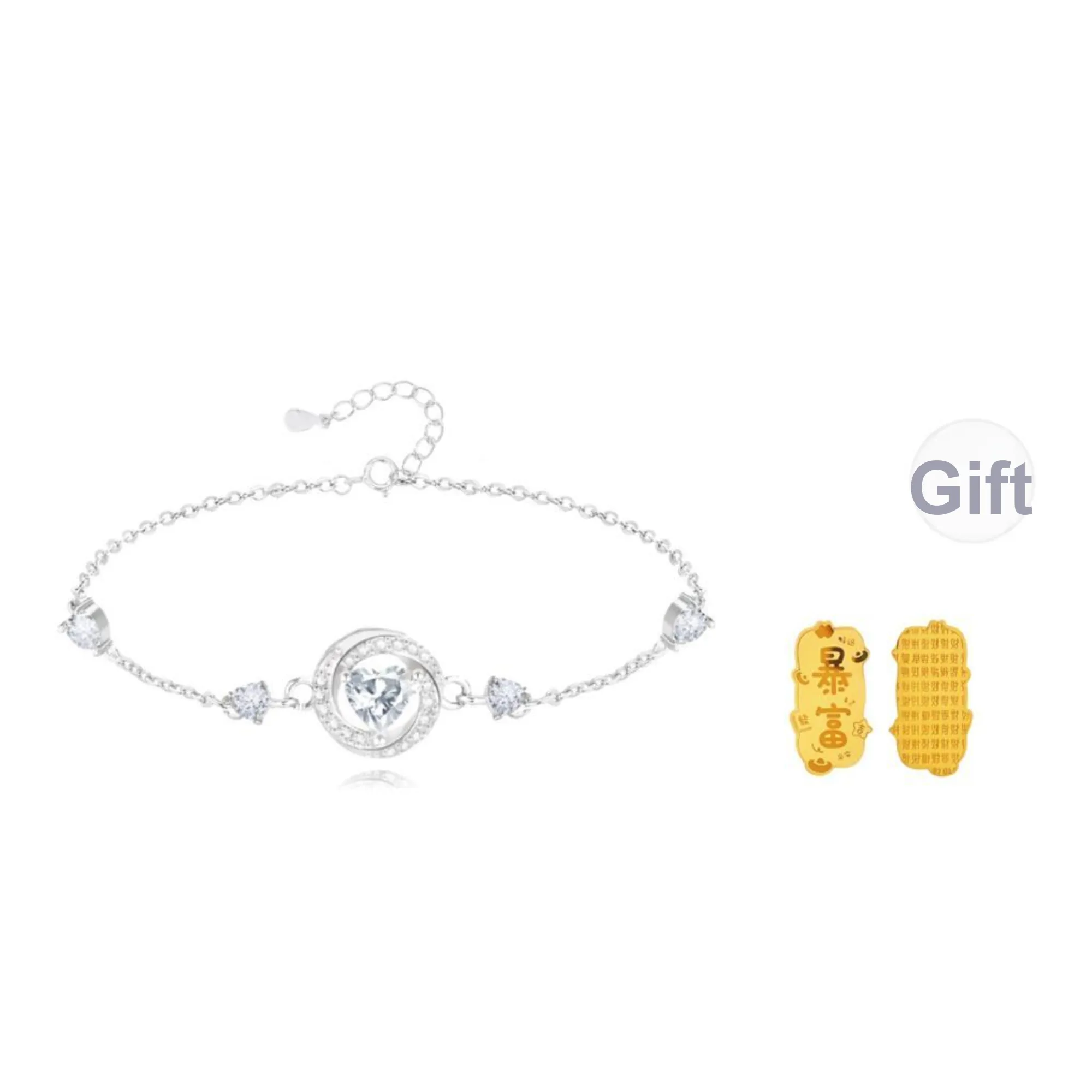 FORCHI Zircon Bracelets Women's
