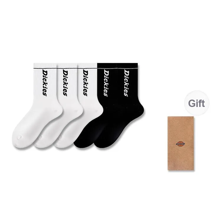 Dickies Fall And Winter Knee-High Socks Unisex Couple Socks-72
