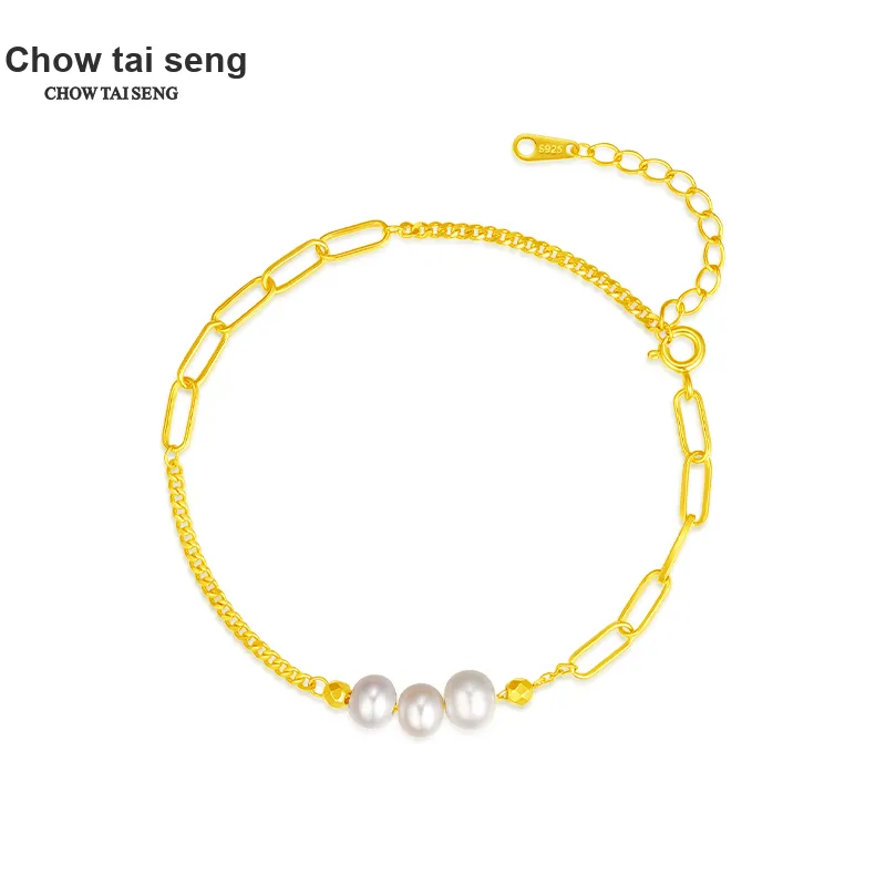 CHOW TAI SENG Pearl Bracelets Women's-2