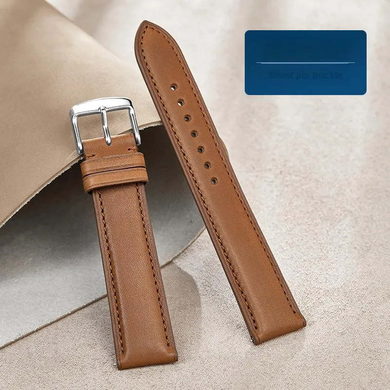 IStrap Longines Compatibility Watch Band 18/19/20/21/22mm Genuine Leather Material-13